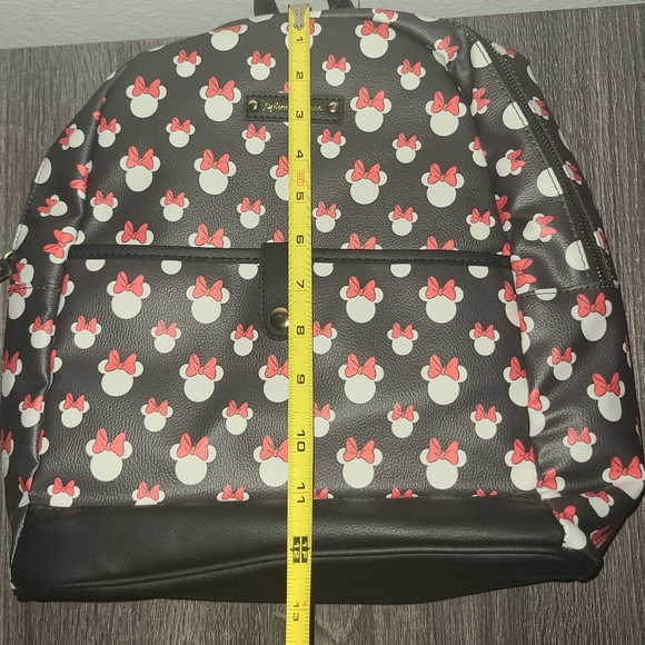 DISNEY MINNIE MOUSE LOGO LARGE BACKPACK BAG GREAT FOR TRAVEL SCHOOL AND MORE - Picture 11 of 13